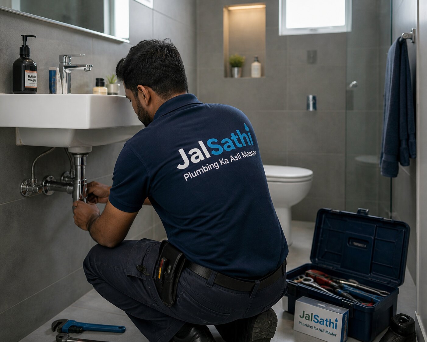 Plumbing Service Banner - JalSathi